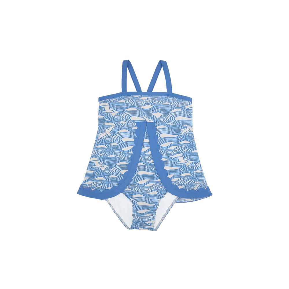 Stratford Scallop Swimsuit | The Beaufort Bonnet Company