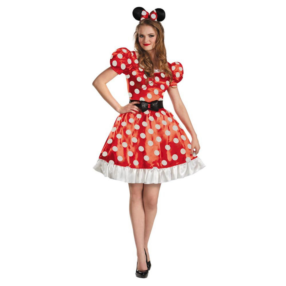 Women's Classic Red Minnie Mouse(TM) Costume - Small | Oriental Trading Company