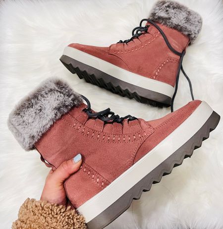 Obsessed with these boots!💕These are honestly the best waterproof, snowproof and everythingproof boots!😍😍🥾🥾They are TTS, some say it runs big, it’s also padded inside, super warm and love, love this faux fur detail on the ankle🥹 They have a wide sole so its so roomy inside perfect for those thick socks!!😉 This color is sold out but linked similar colors, best of all they’re on sale!!😁👏Grab yours before your size run out! 





#zappos #nordstrom #nordstromrack #boots #winterboots #snowboots #waterproofboots #fallboots #ltkgiftguide #ltkholiday #ltkboots #ltkbootcrush #ltkstyletip

#LTKsalealert #LTKSeasonal #LTKshoecrush