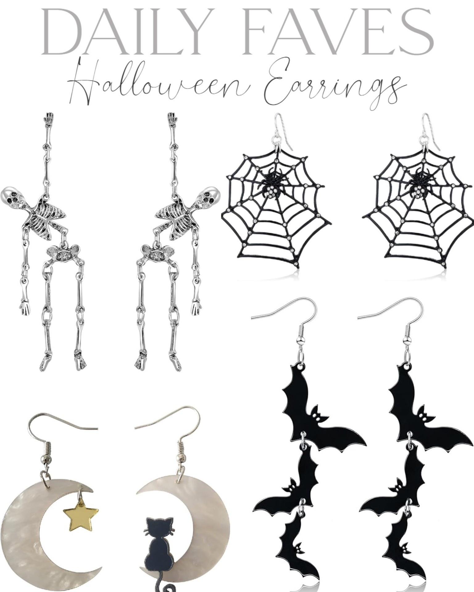 My Halloween earrings order 

#LTKStyleTip #LTKHalloween