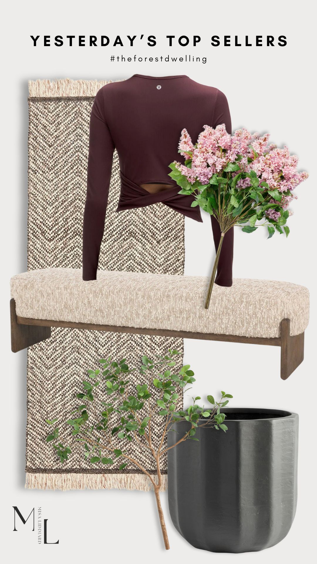 Yesterday's top sellers. The All It Takes twist back top is so cute and I love that you can wear it to workout or for a casual look with jeans. Faux stems are from Pottery Barn and they are amazing quality. 

 #LTKSeasonal #LTKHome #LTKStyleTip