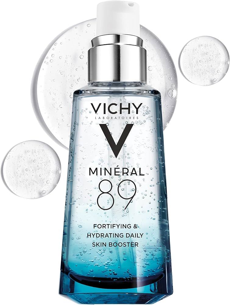 Vichy Mineral 89 Hyaluronic Acid Face Serum, Facial Gel Moisturizer and Pure Hyaluronic Acid Mois... | Amazon (US)