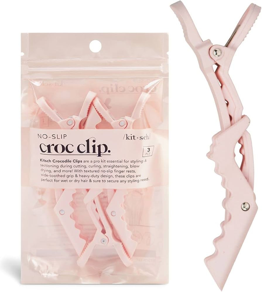 Kitsch Alligator Clips for Hair - No Slip Hair Clips for Styling & Sectioning | Alligator Hair Cl... | Amazon (US)