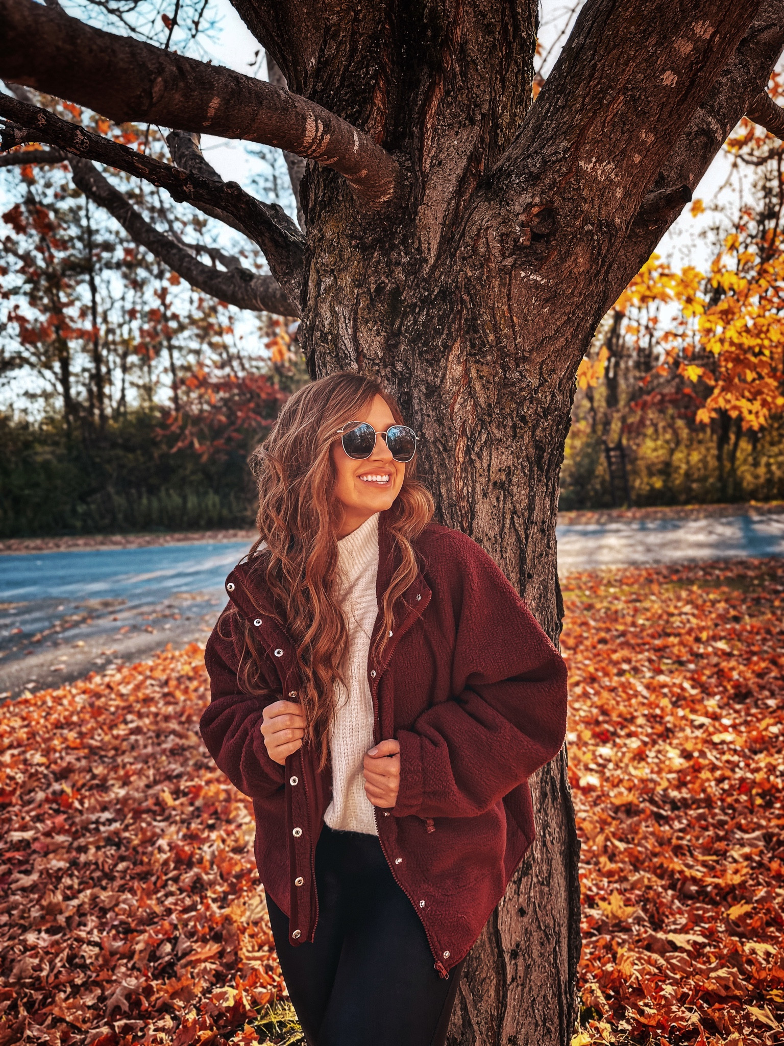 Red dress boutique outfit 

Small cream mock neck sweater and medium oversized berry color jacket with faux leather spanx leggings 

#LTKtravel #LTKunder50 #LTKSeasonal