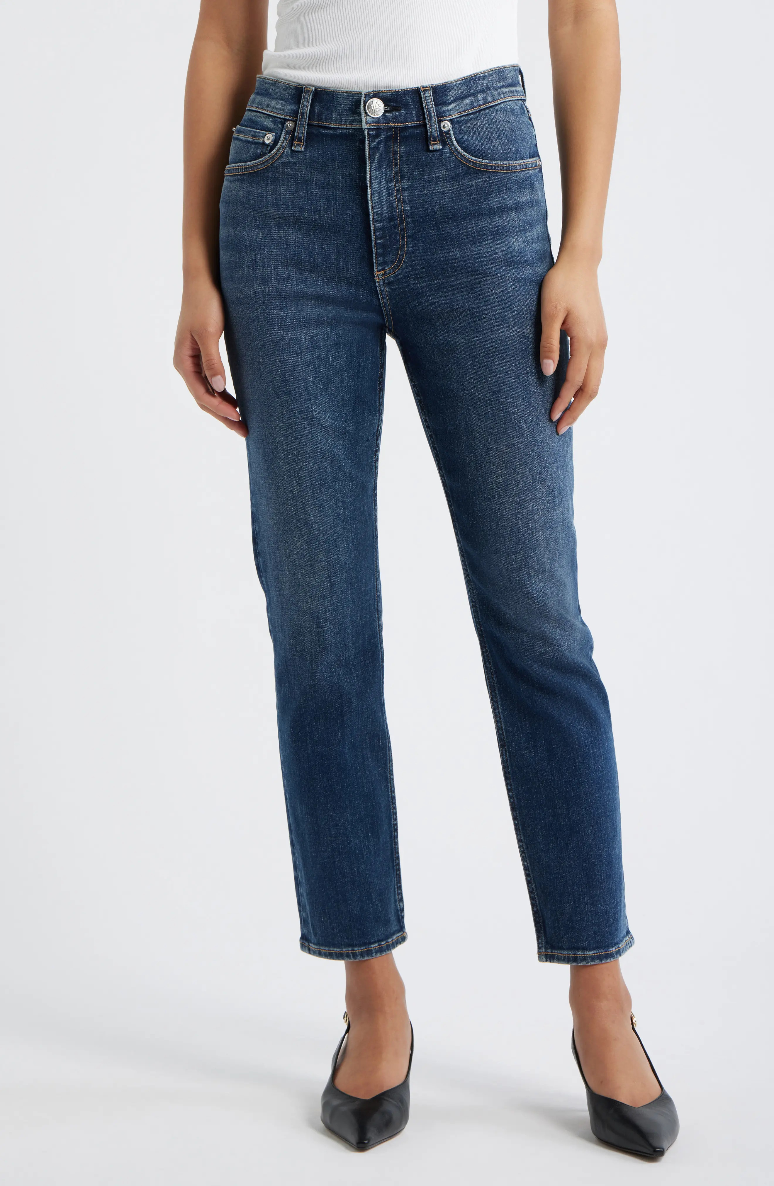 rag & bone Flexi Wren Ankle Slim Leg Jeans (Women) | Nordstrom | Nordstrom