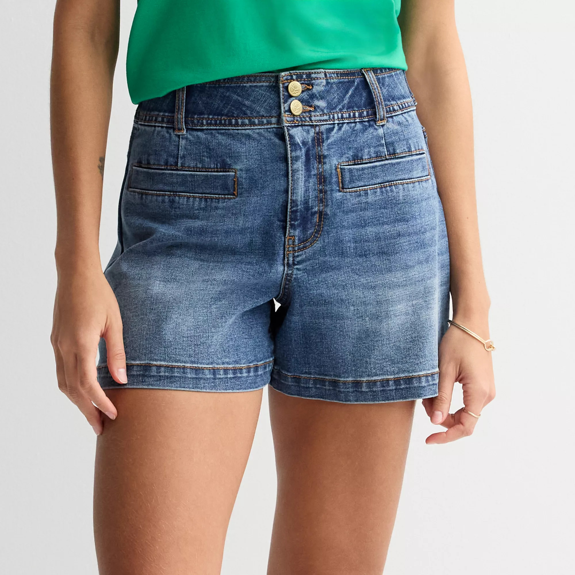 Women's Draper James Welt Pocket Jean Shorts | Kohl's