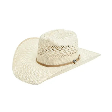 Cody James Men s Shantung Two Tone Straw Cowboy Hat Ivory 7 1/2 | Walmart (US)