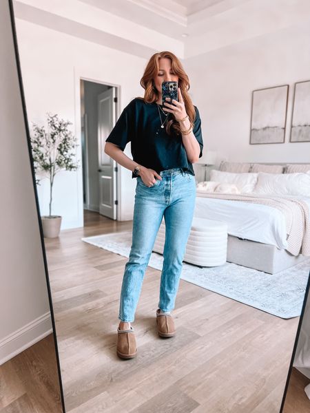 My favorite straight leg jeans from Levi’s! Size up 1 for a comfy fit. 

Jeans, fall, fall outfit, fall fashion, Levi’s 501, straight leg jeans 

#LTKfindsunder100 #LTKstyletip #LTKSeasonal
