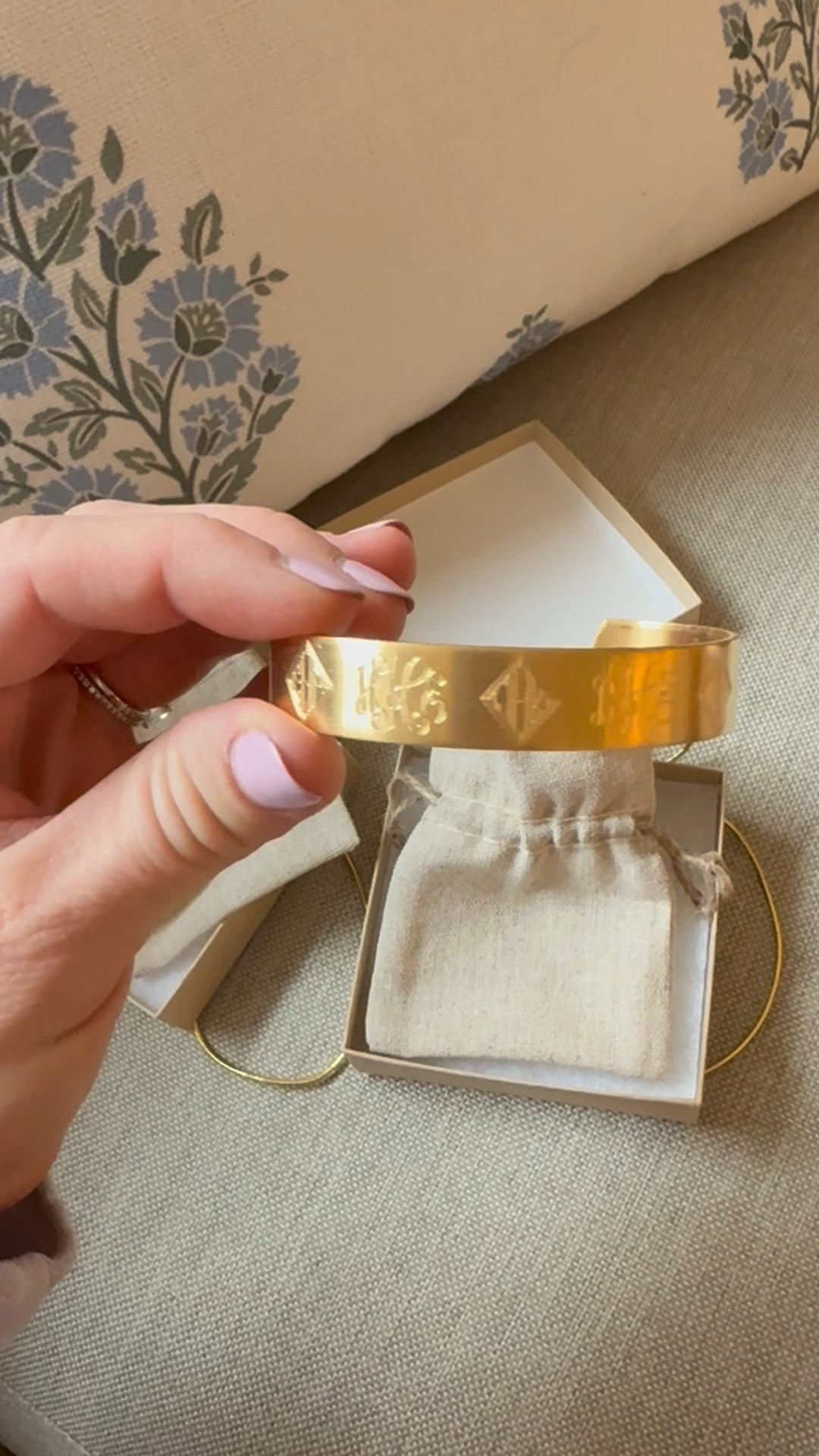 18K Gold Family Monogram Cuff Bracelet is the perfect gift for mother and mother in laws who have it all! I love a personalized gift! Order now to have it in time for Christmas! 

#LTKCyberWeek #LTKGiftGuide #LTKHoliday