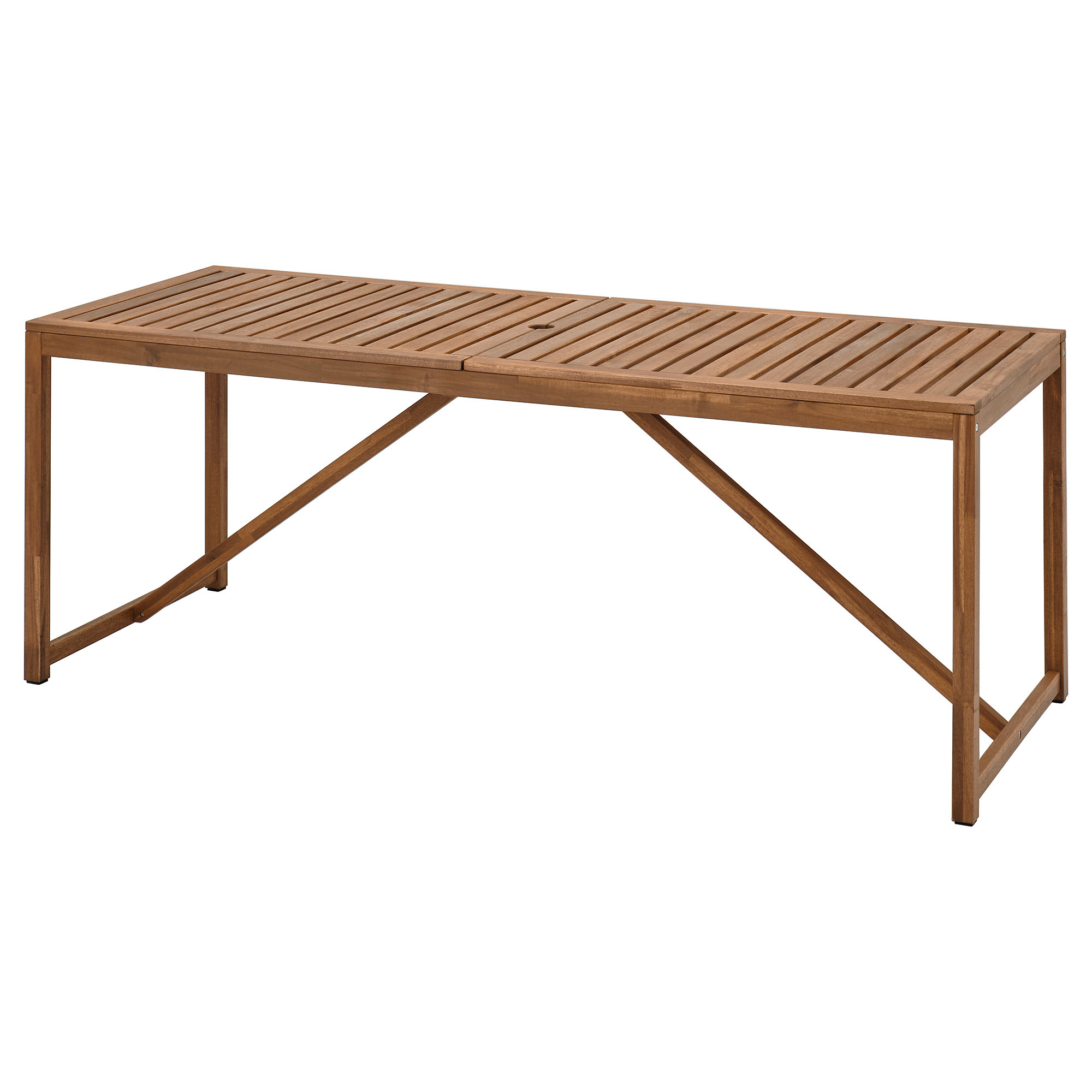NÄMMARÖ Table, outdoor, light brown stained, 78 3/4x29 1/2 " | IKEA US