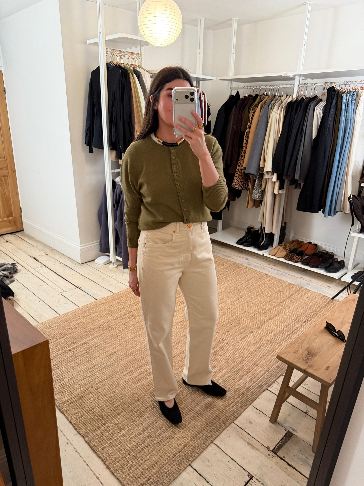 Elevating winter whites for spring with this J.Crew olive green cardigan 

#LTKspring #LTKstyletip