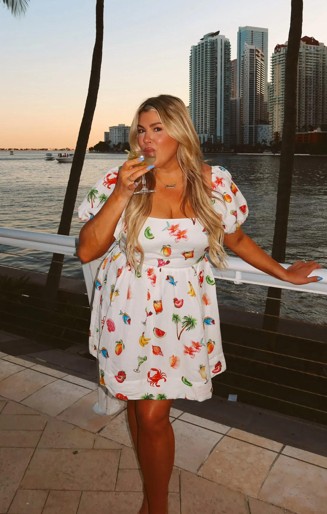 Sightseeing Mini Dress ~ Island Icons | Show Me Your Mumu