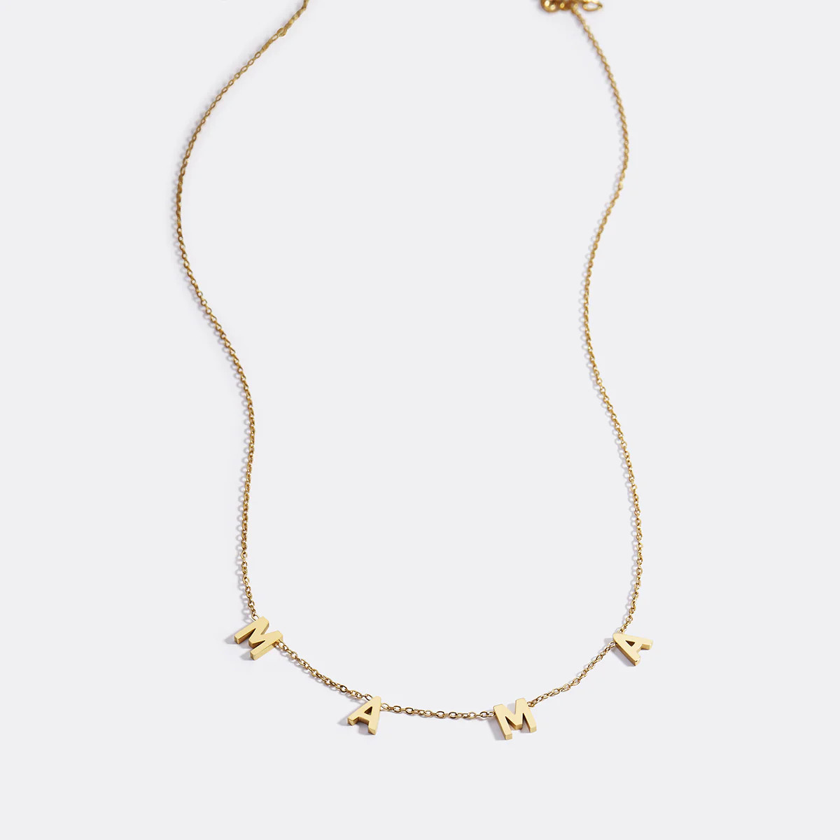 The MAMA Letter Necklace | Mint & Lily