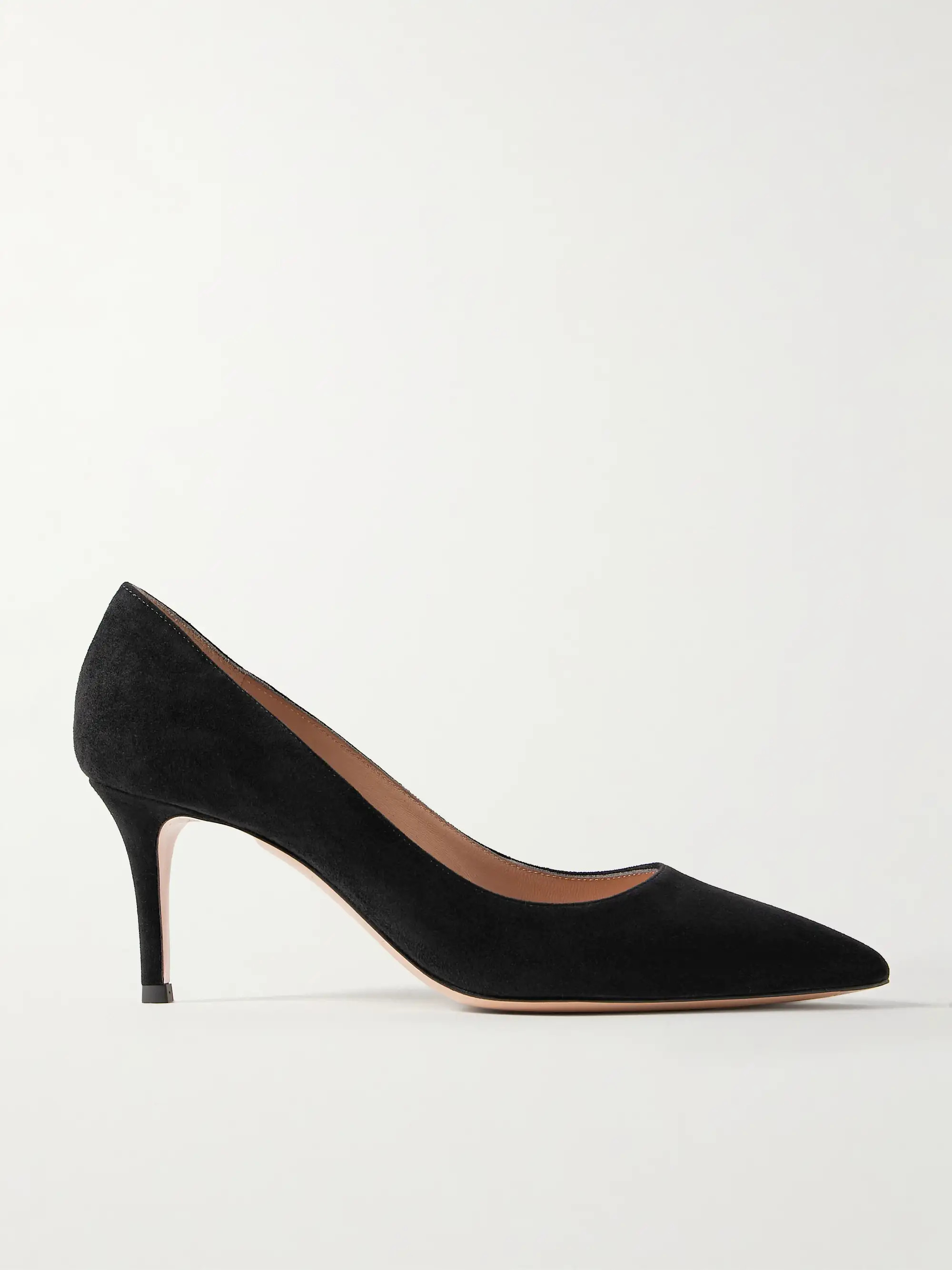 Gianvito 70 suede pumps | NET-A-PORTER (US)