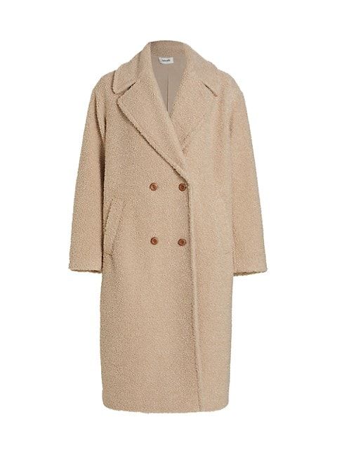 Sivan Oversized Bouclé Coat | Saks Fifth Avenue
