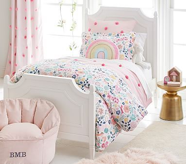 Organic Sasha's Garden Duvet Cover & Shams | Pottery Barn Kids