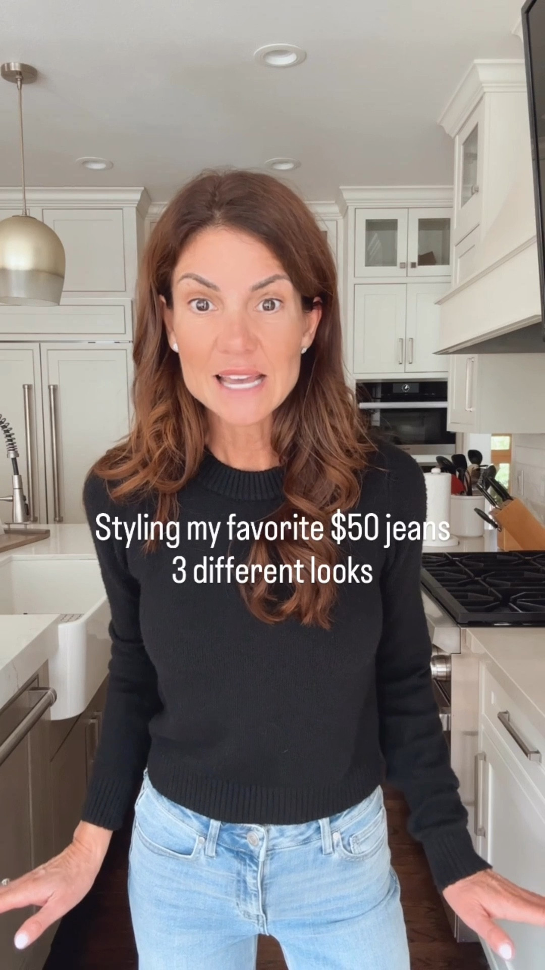 My midlife casual looks. Starling is $50 jeans that are available in four different lengths and many different washes. These jeans look great with sweaters and ballet flats. Add a short trench coat and a great bag to complete the outfit  

#LTKStyleTip #LTKSaleAlert #LTKFindsUnder50