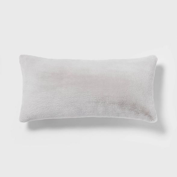 Faux Rabbit Fur Throw Pillow - Threshold™ | Target