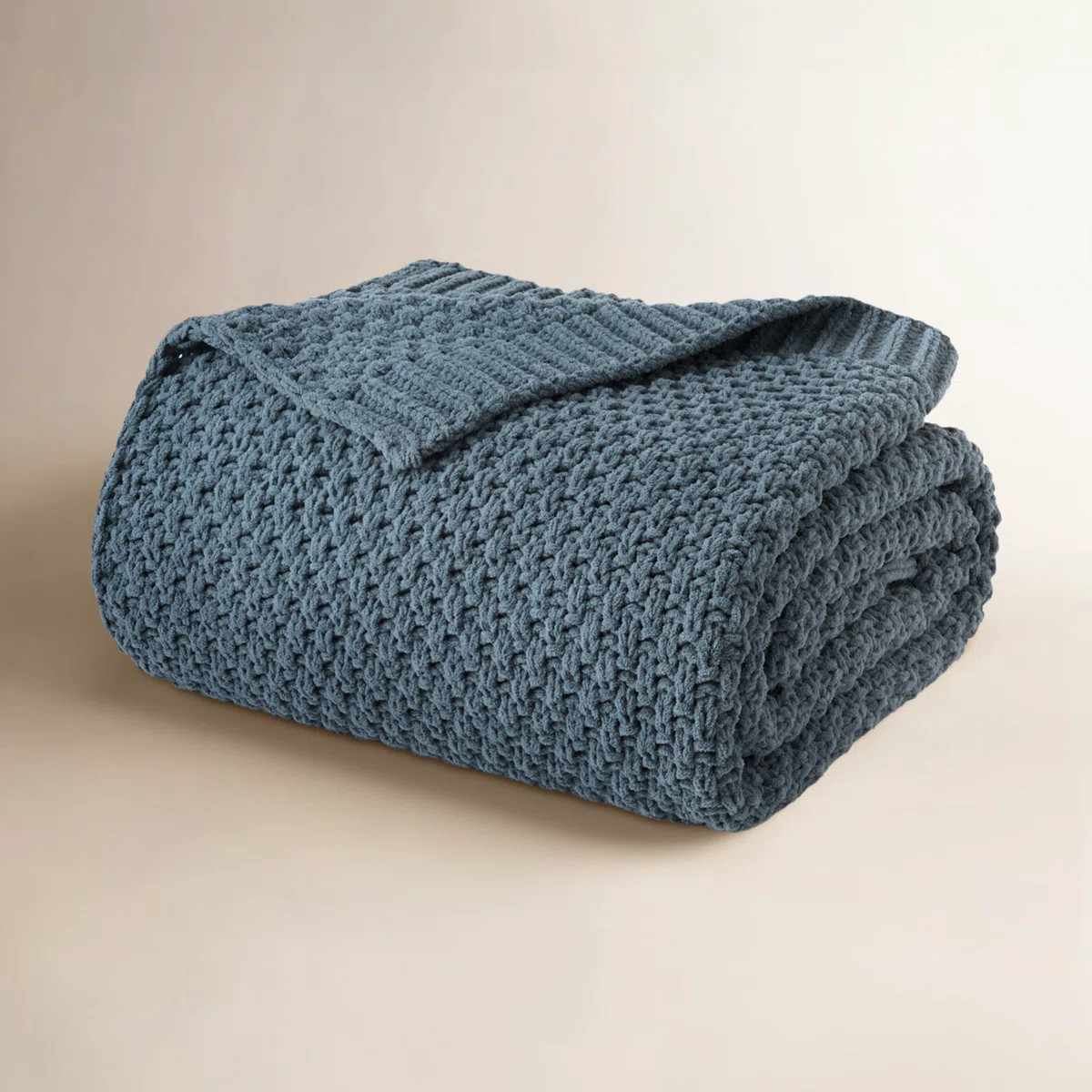 Chunky Chenille Knit Throw Blanket | Wayfair North America
