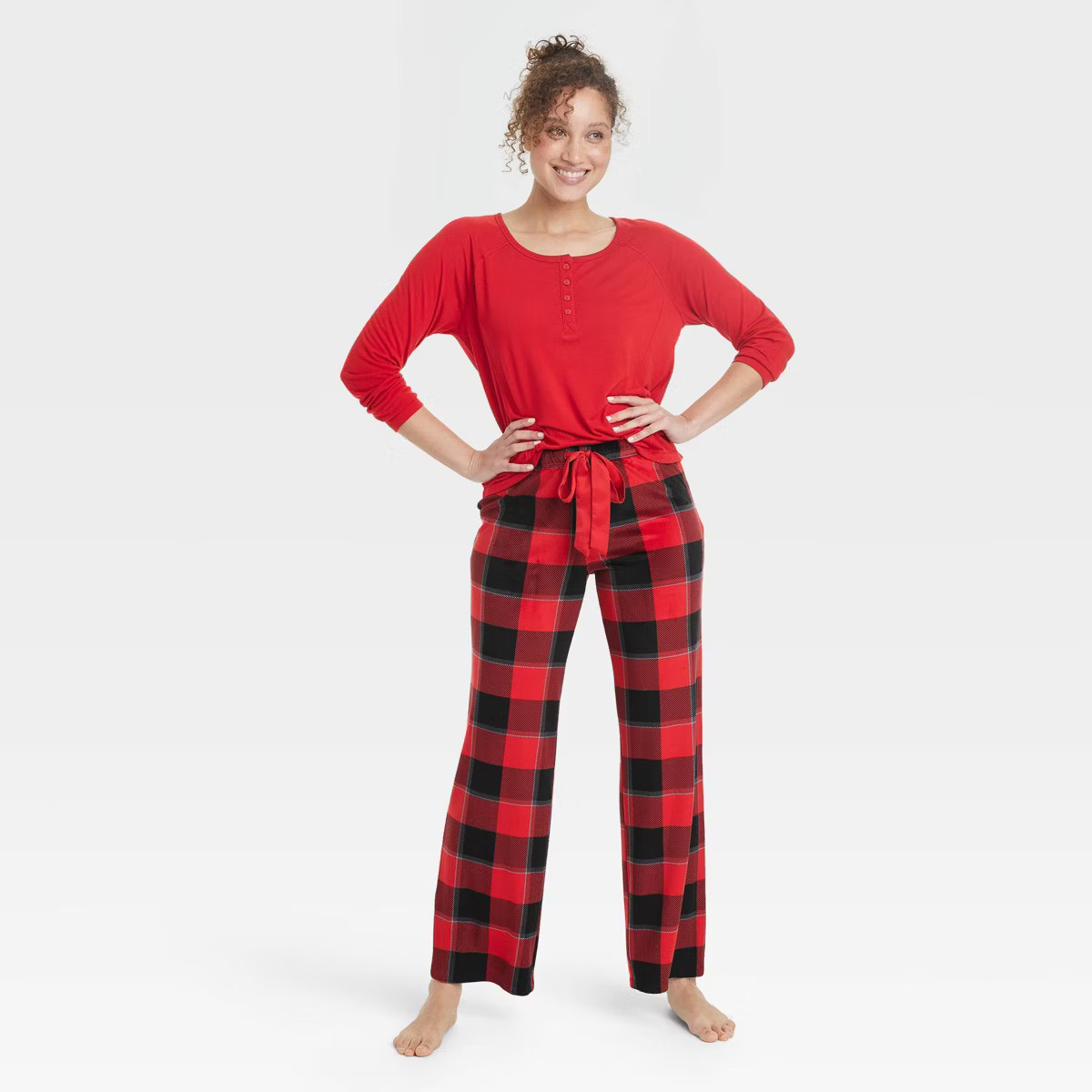 Women's Henley Gift Pajama Set - Stars Above™ | Target