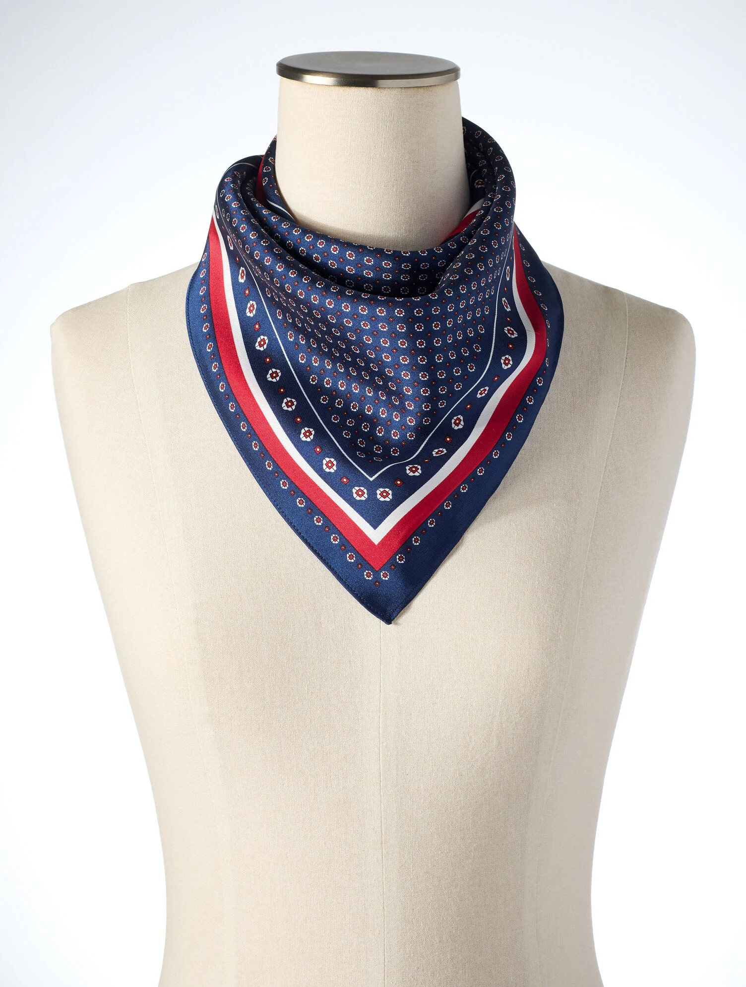 Foulard Floral Square Scarf | Talbots