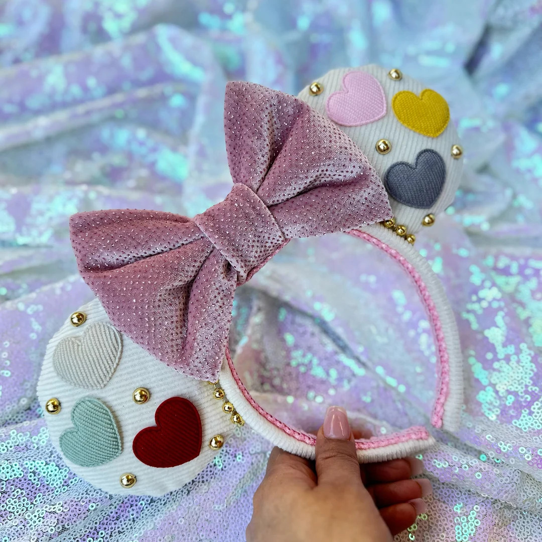 Corduroy Valentines Day Ears | Etsy (US)