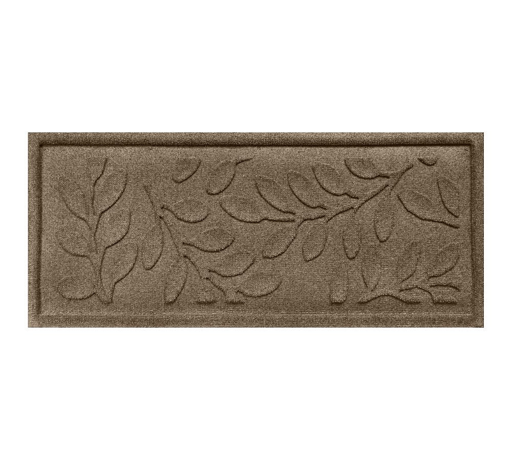 Waterhog Lawson Outdoor Leaf Boot Tray Mat | Pottery Barn (US)