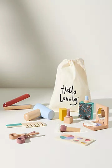 Hello Lovely Wooden Vanity Accessories | Anthropologie (US)