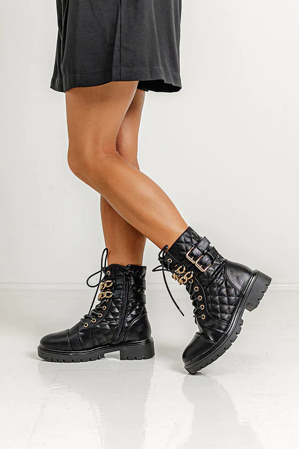 The Avianna Faux Leather Boot | Impressions Online Boutique