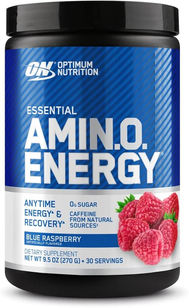 Optimum Nutrition Amino Energy - Pre Workout with Green Tea, BCAA, Amino Acids, Keto Friendly, Gr... | Amazon (US)