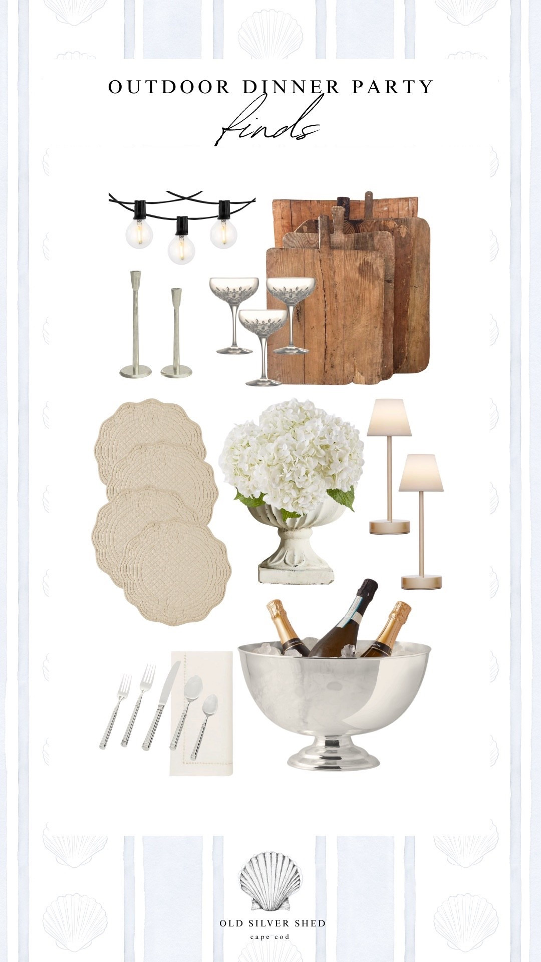 Host an elevated and stylish outdoor dinner party with these picks. While neutral, they all work together to create a chic statement. Plus, they could be used for a variety of get-togethers over the years! 

#LTKHome #LTKParties #LTKFindsUnder50