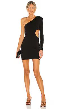 superdown Katia Cut Out Dress in Black from Revolve.com | Revolve Clothing (Global)