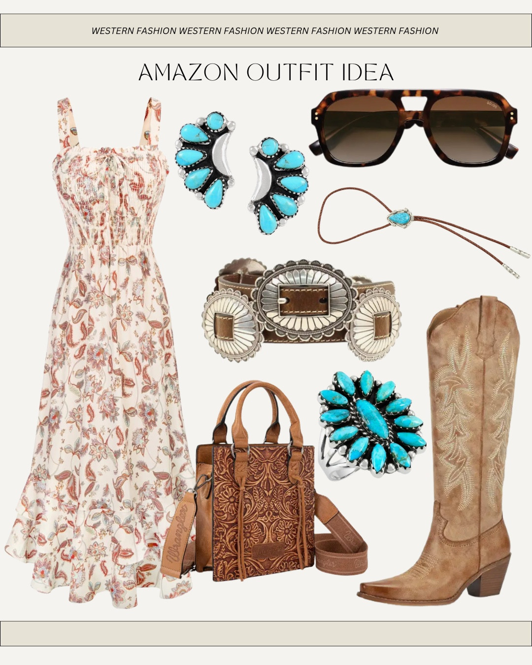 Wedding dress Amazon outfit idea - cowgirl Boots - western fashion  - western

#LTKgrwm #LTKootd