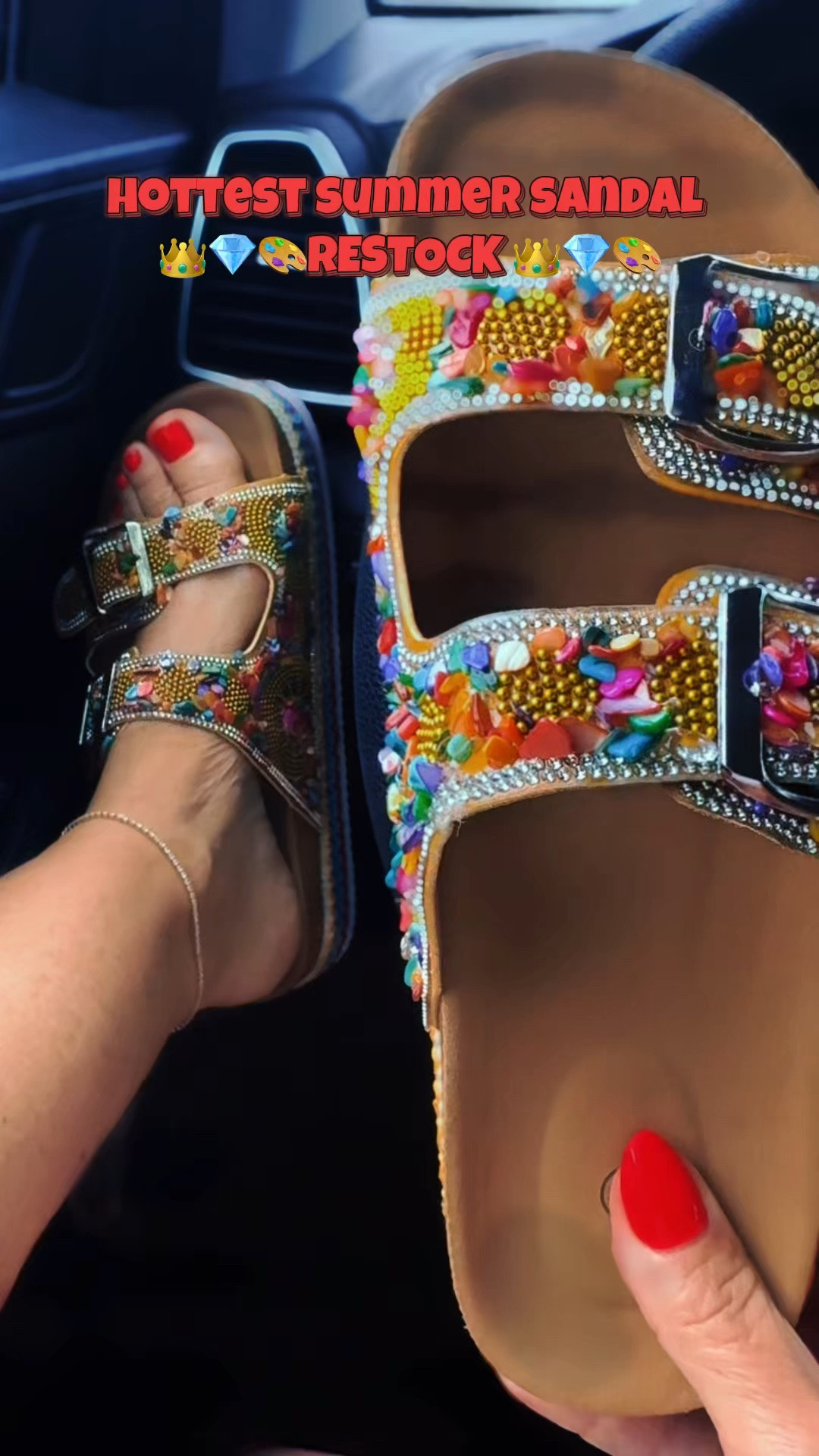 Beaded summer sandals!

#LTKgrwm #LTKmomlife #LTKSaleAlert