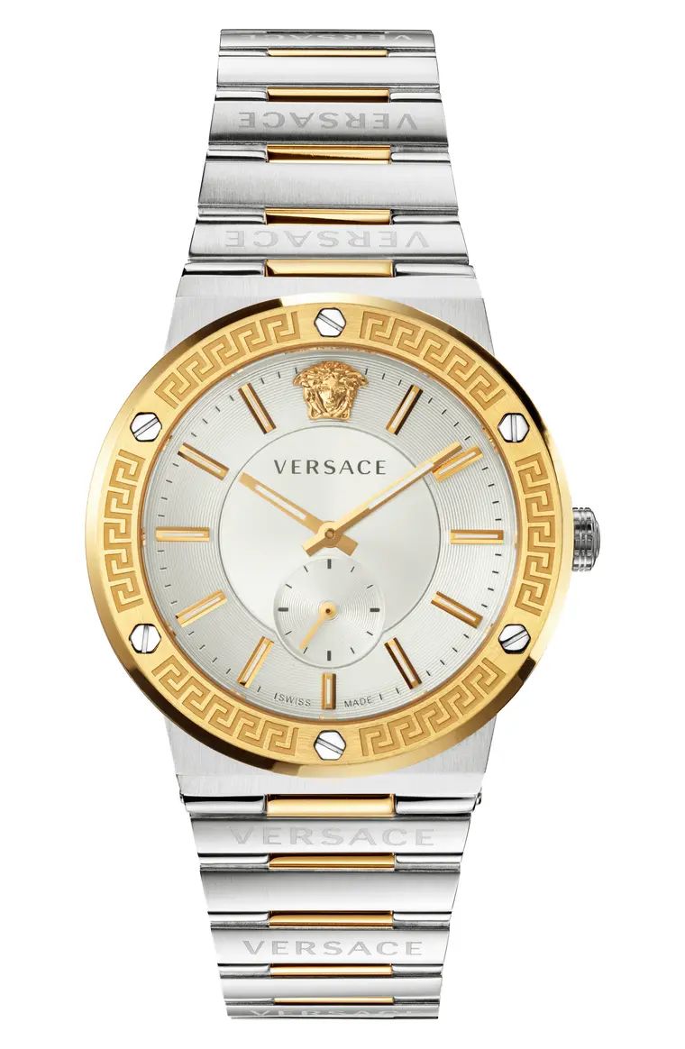 Greca Logo Bracelet Watch, 41mm | Nordstrom