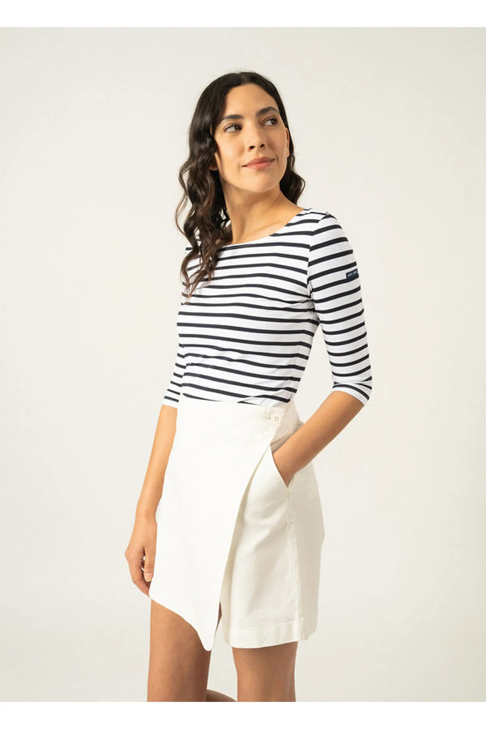 GARDE-COTE III - UV Fabric Breton Striped Top (Women) | Nordstrom | Nordstrom