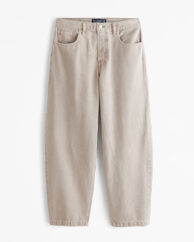 Ultra Baggy Barrel Jean | Abercrombie & Fitch (UK)