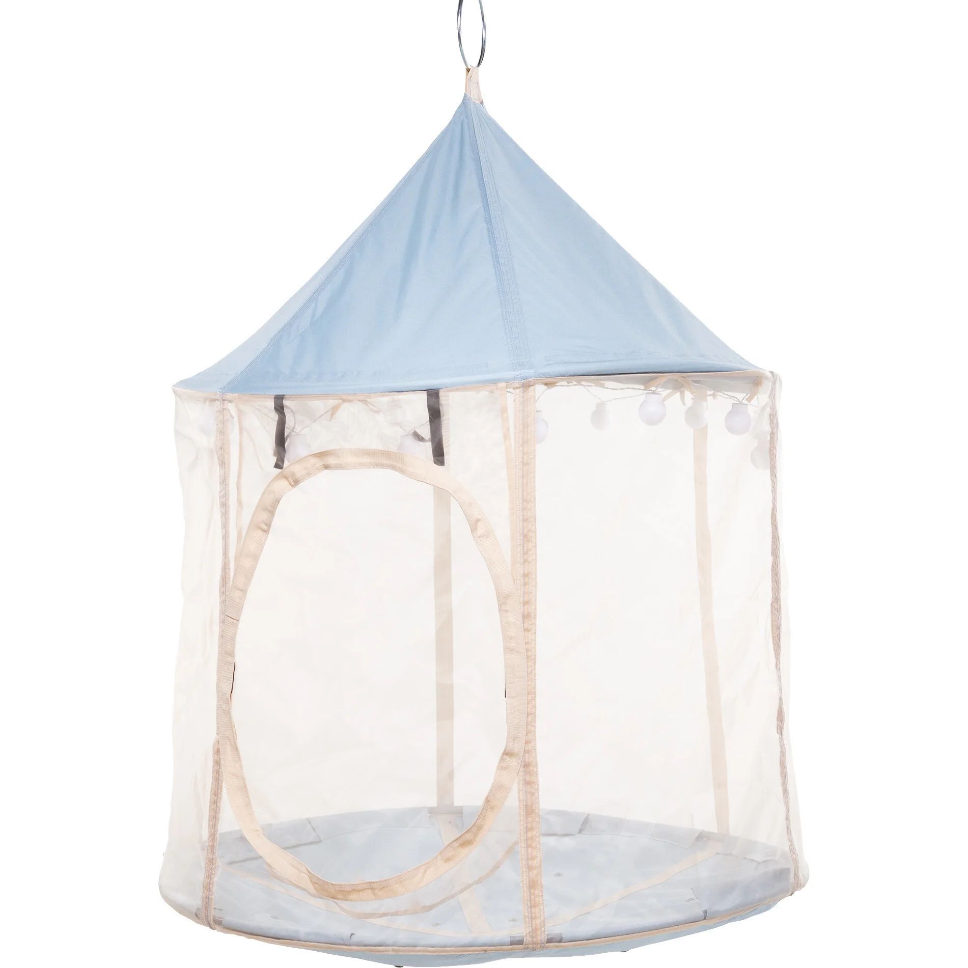 HugglePod Panorama HangOut Mesh Hanging Tent with Lights | Maisonette