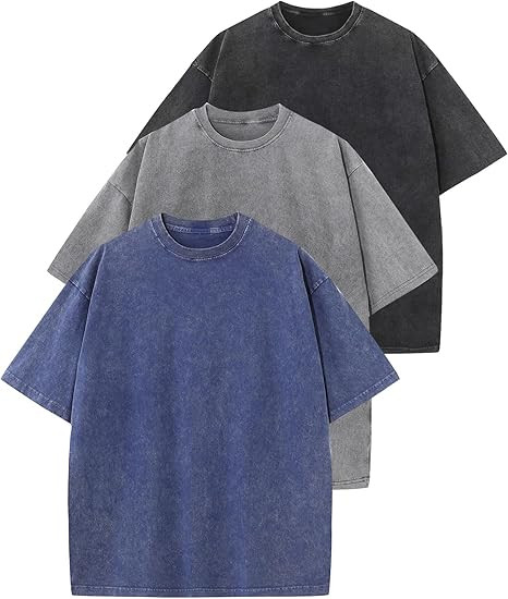 Arssm Men Oversized T Shirts Vintage Tee Loose Fit Short Sleeve Casual Streetwear Baggy Washed Un... | Amazon (US)