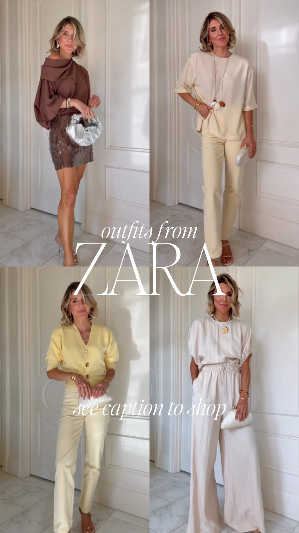 New outfits from Zara. I'm wearing size xs and jeans I recommend sizing up one sizee

#LTKFindsUnder100 #LTKSaleAlert #LTKFindsUnder50