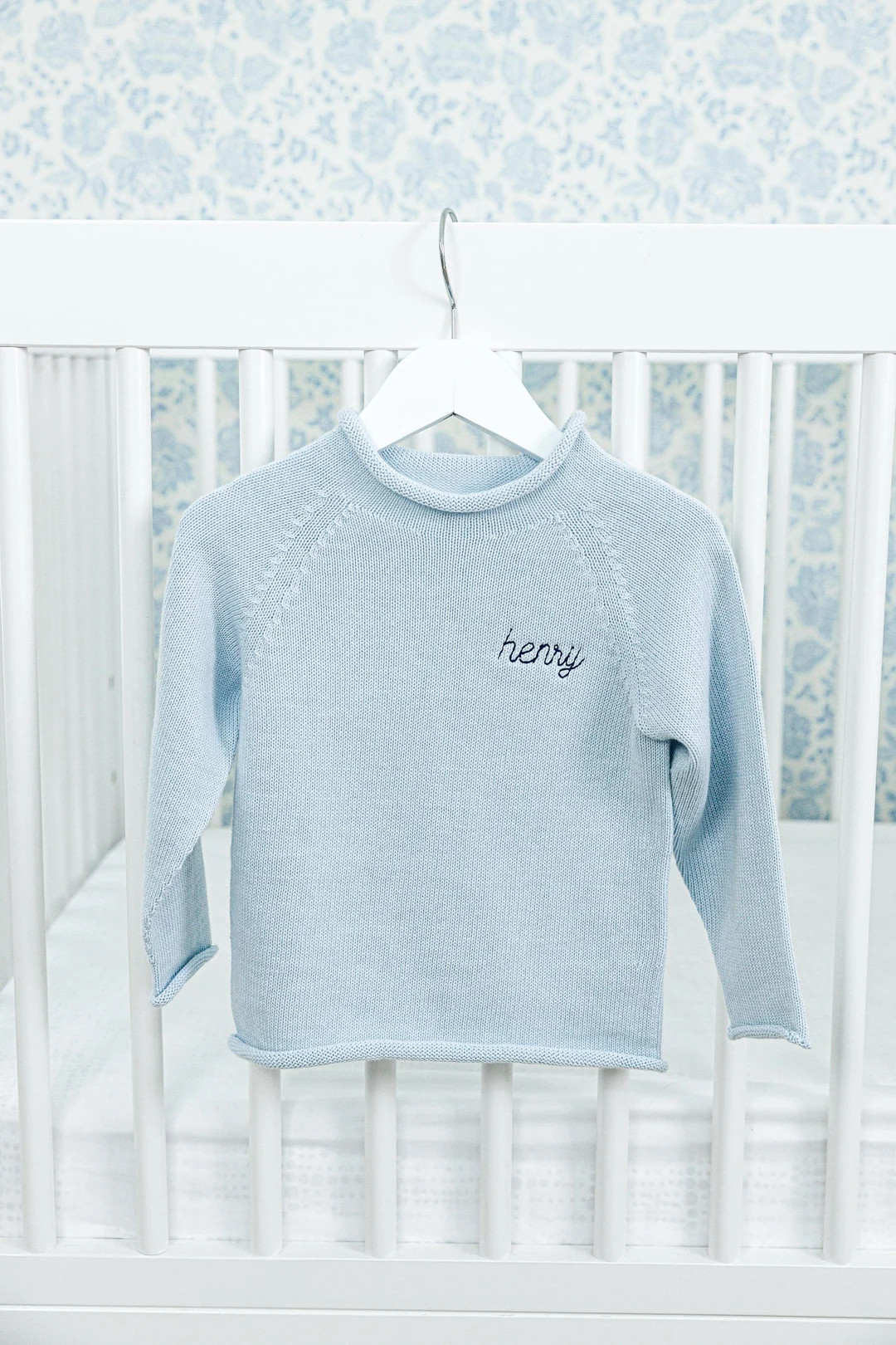 Custom Name Rollneck Sweater // Monogram Sweater, Kids Sweaters, Custom Name, Knit Pullover, Prep... | Etsy (US)