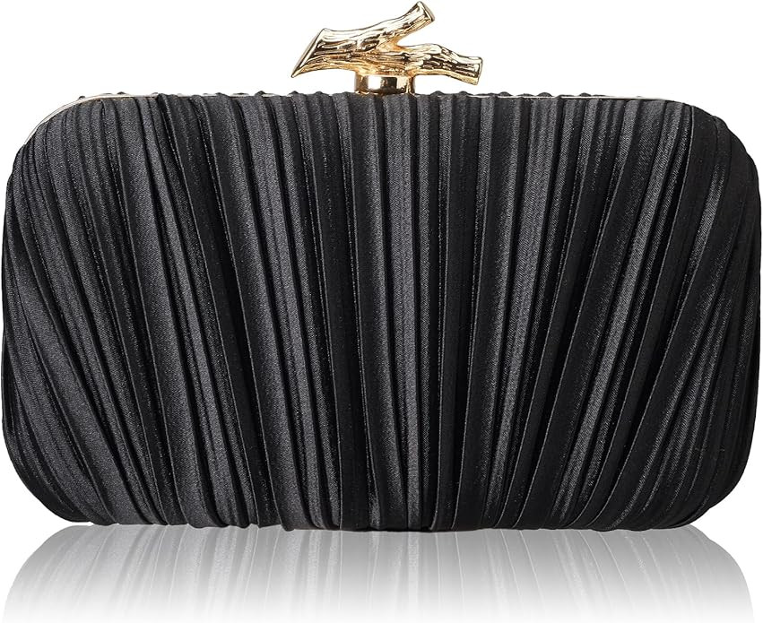 Clutch Purses for Women Wedding Evening Glitter Sparkly Handbags Party Purses for Women with Deta... | Amazon (US)