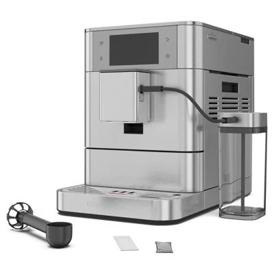 Fully Automatic Espresso Machine in Cast Iron Black | Perigold