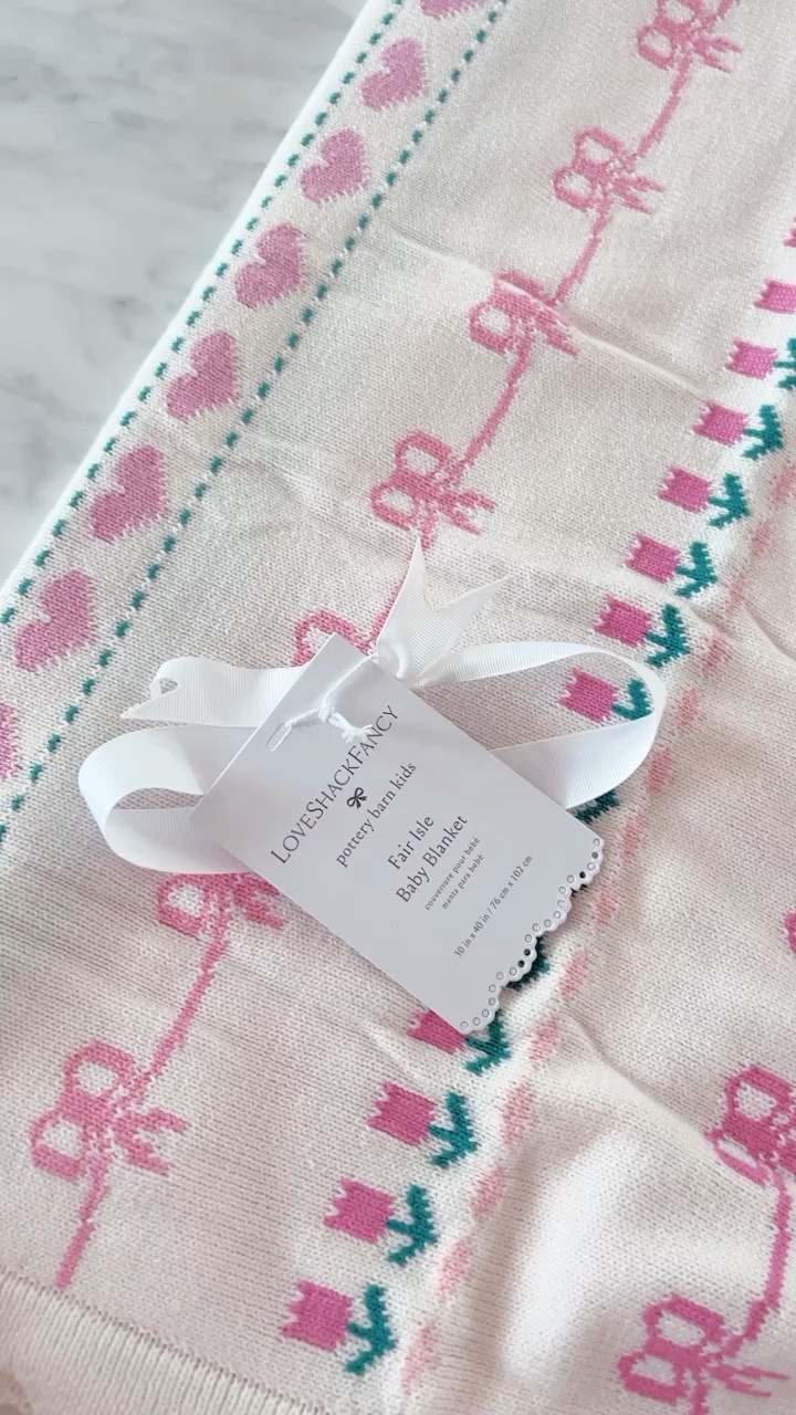 My first purchase for baby girl - an heirloom quality sweet blanket from the Love Shack Fancy x PB kids collab! 

#LTKbaby #LTKfamily #LTKbump