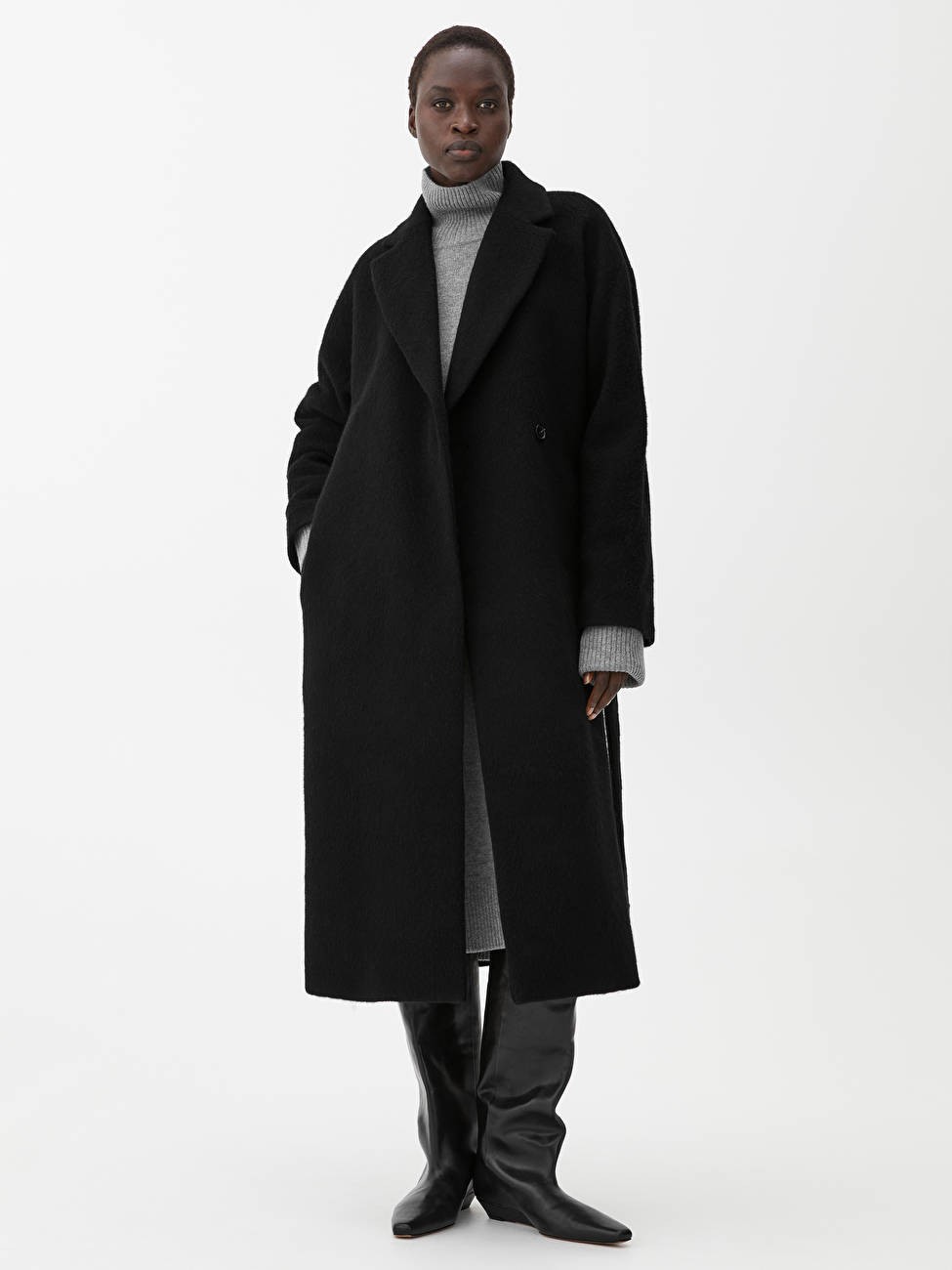 Belted Wool Coat | ARKET (US&UK)