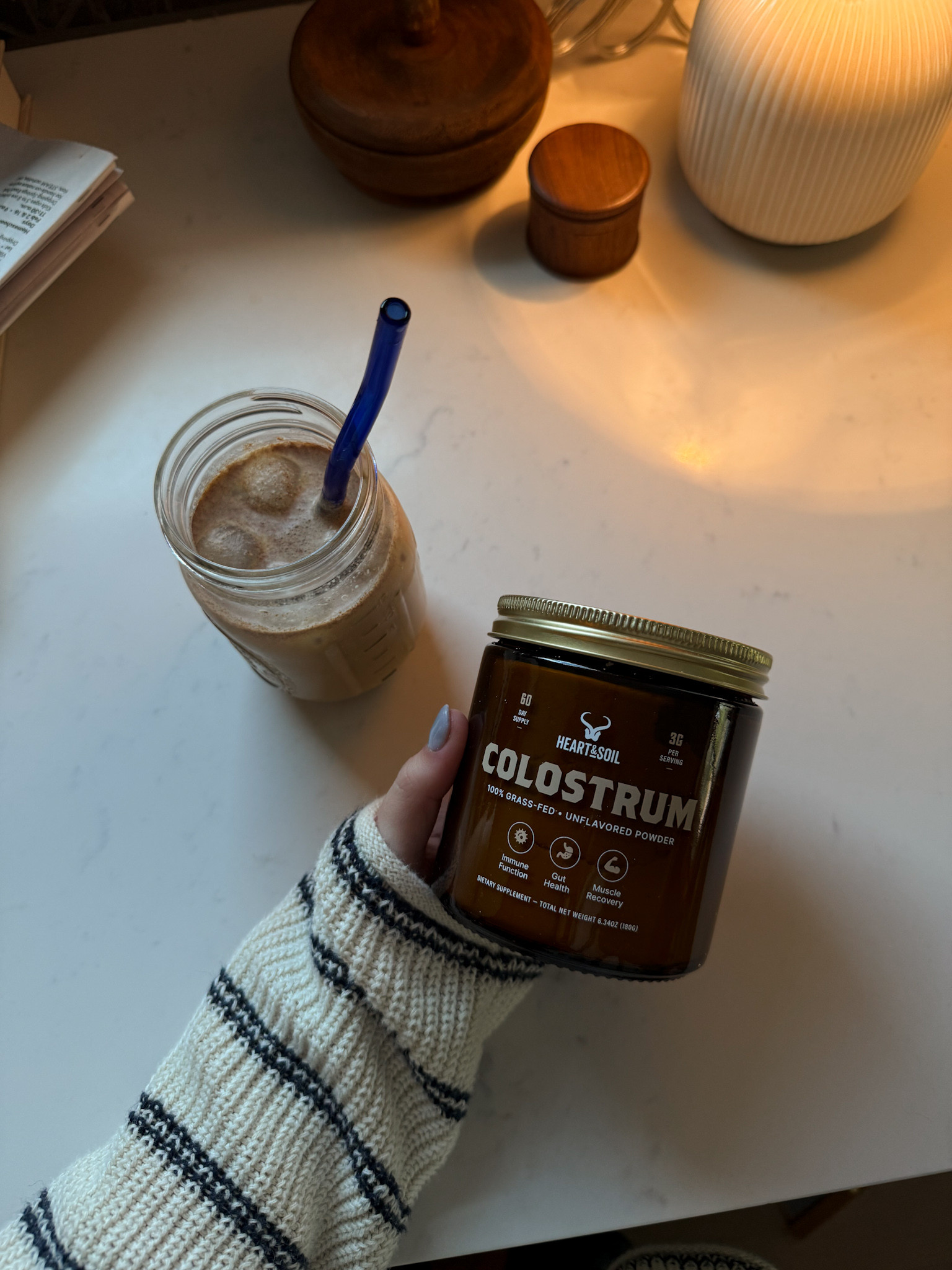 Grass fed colostrum | health and wellness | self care 

 #LTKselfcare #LTKfoodie