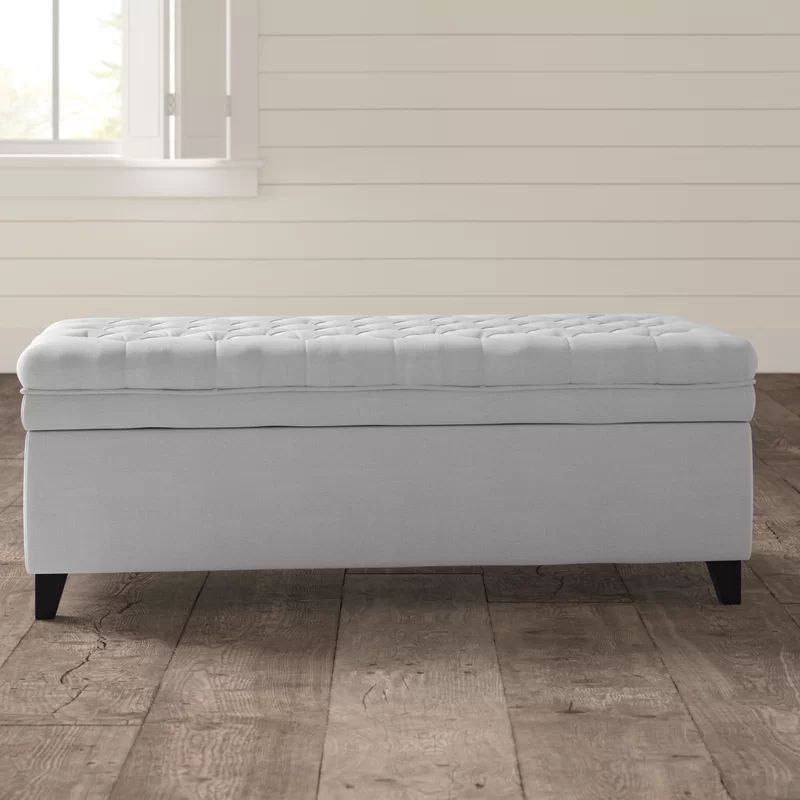 50" Tufted Rectangle Storage Ottoman | Wayfair North America