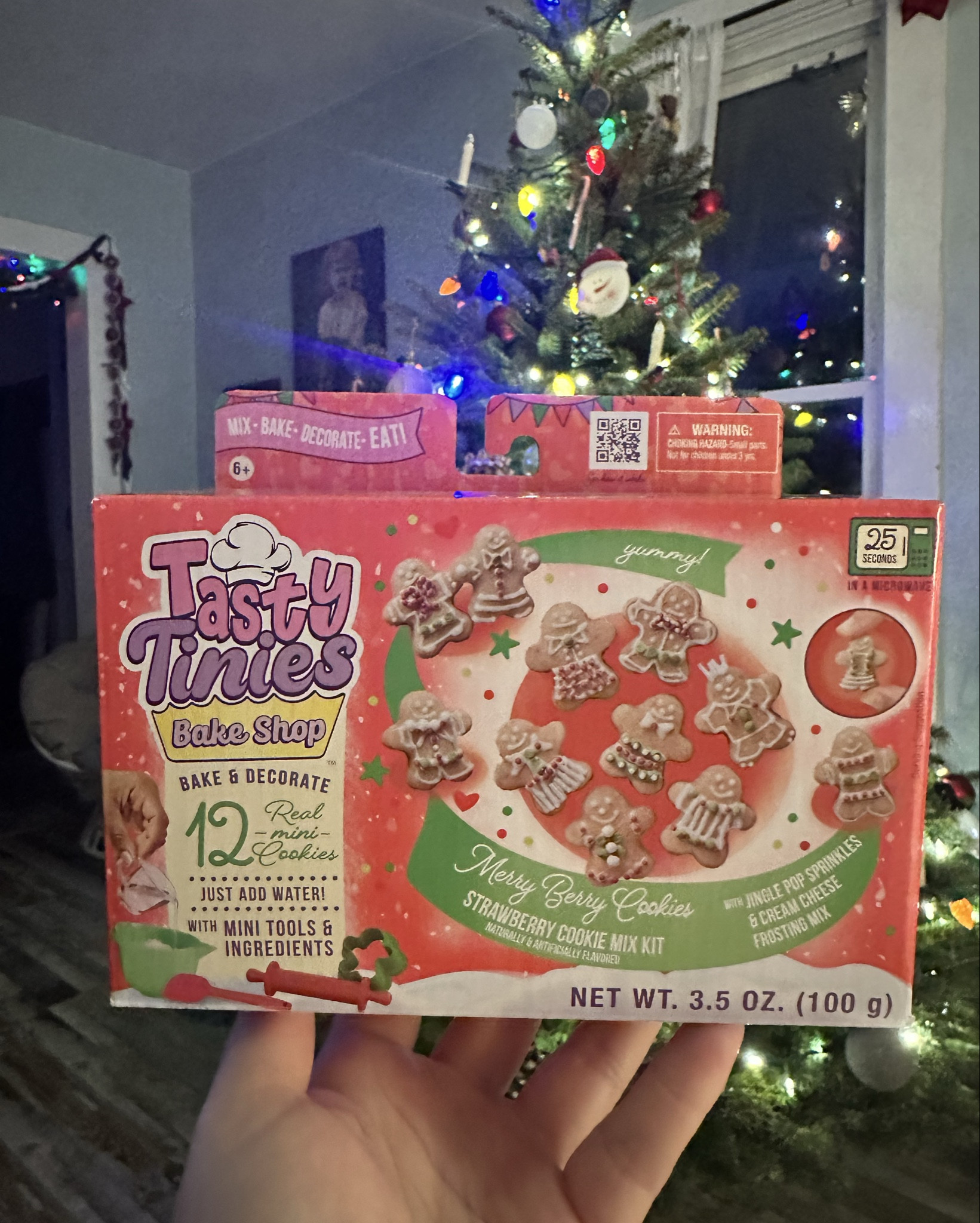 Aldi Find turned into Elf on the Shelf idea!!! 

My son loved this one!!!

I found this Tasty Tinies cookie kit at Aldi for $6.99 I think and we had our elf make them as her elf school assignment. It’s a little like an adult easy bake oven with the microwave. My daughter and I were all giggles while making them. 

10/10 idea! I think I might see if there are any left at our Aldi! 

#LTKSeasonal #LTKKids #LTKHoliday