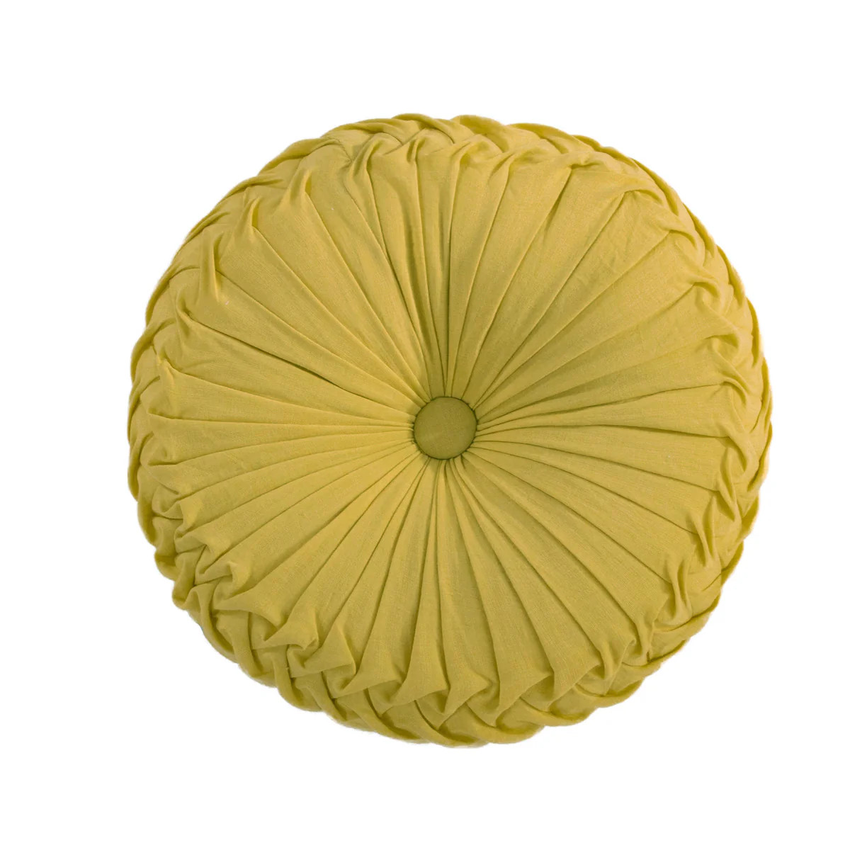 Viviana Round Ochre Pillow | Levtex Home