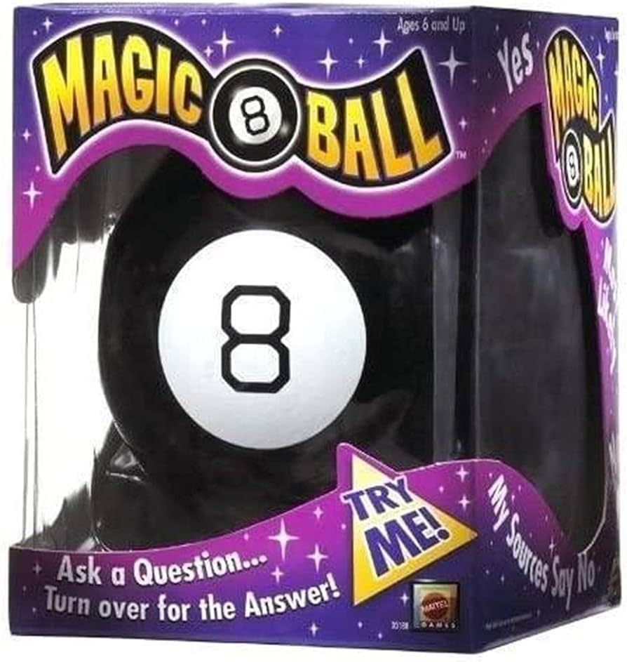 Mattel 30188 Magic 8 Ball Fortune Telling Teller Original Game New | Amazon (US)